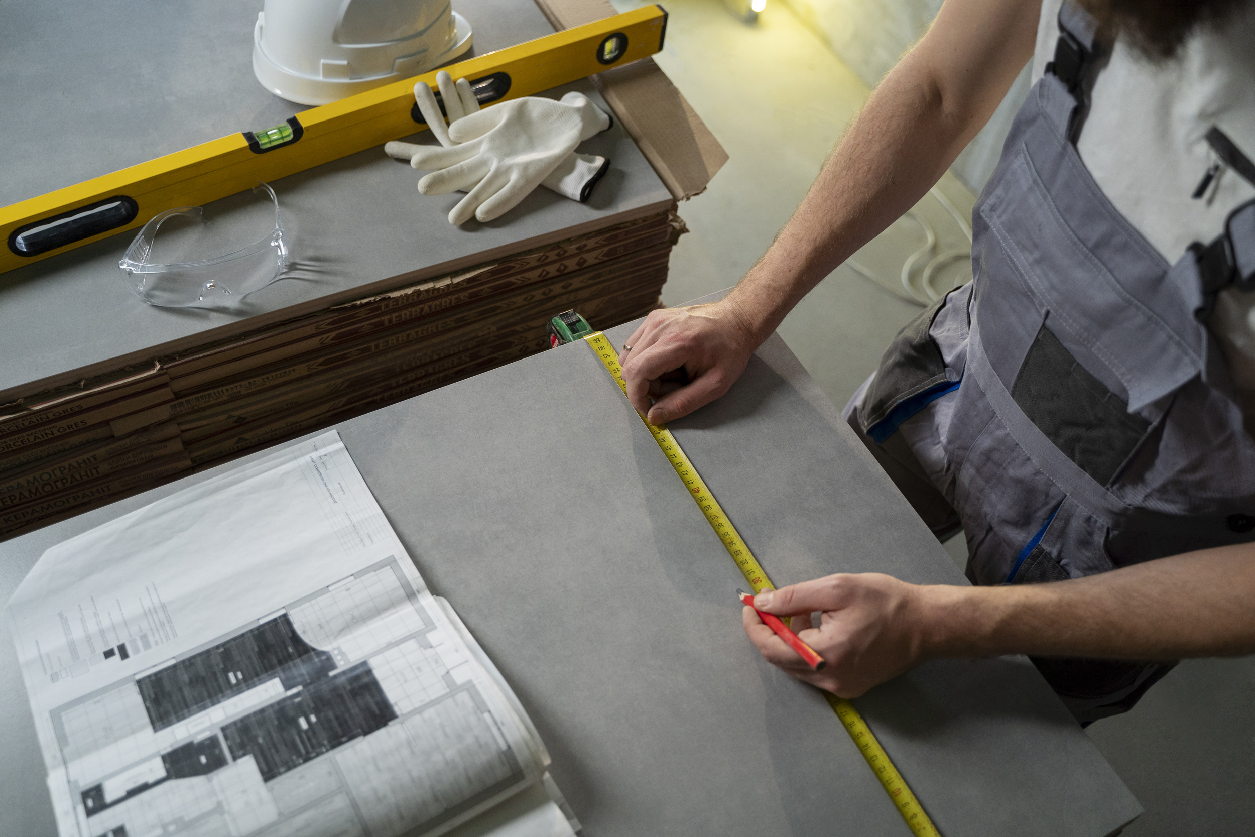 taille carrelage grand format