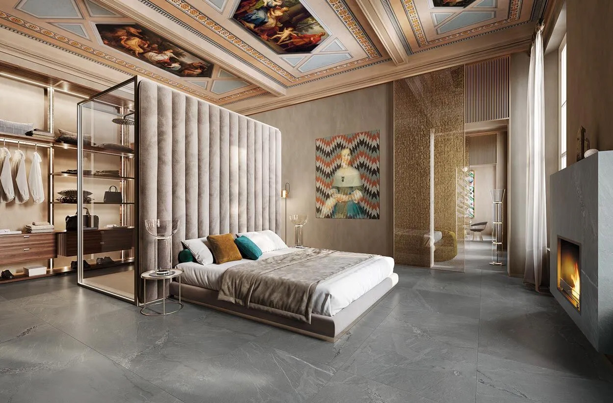 carrelage grand format pour chambre