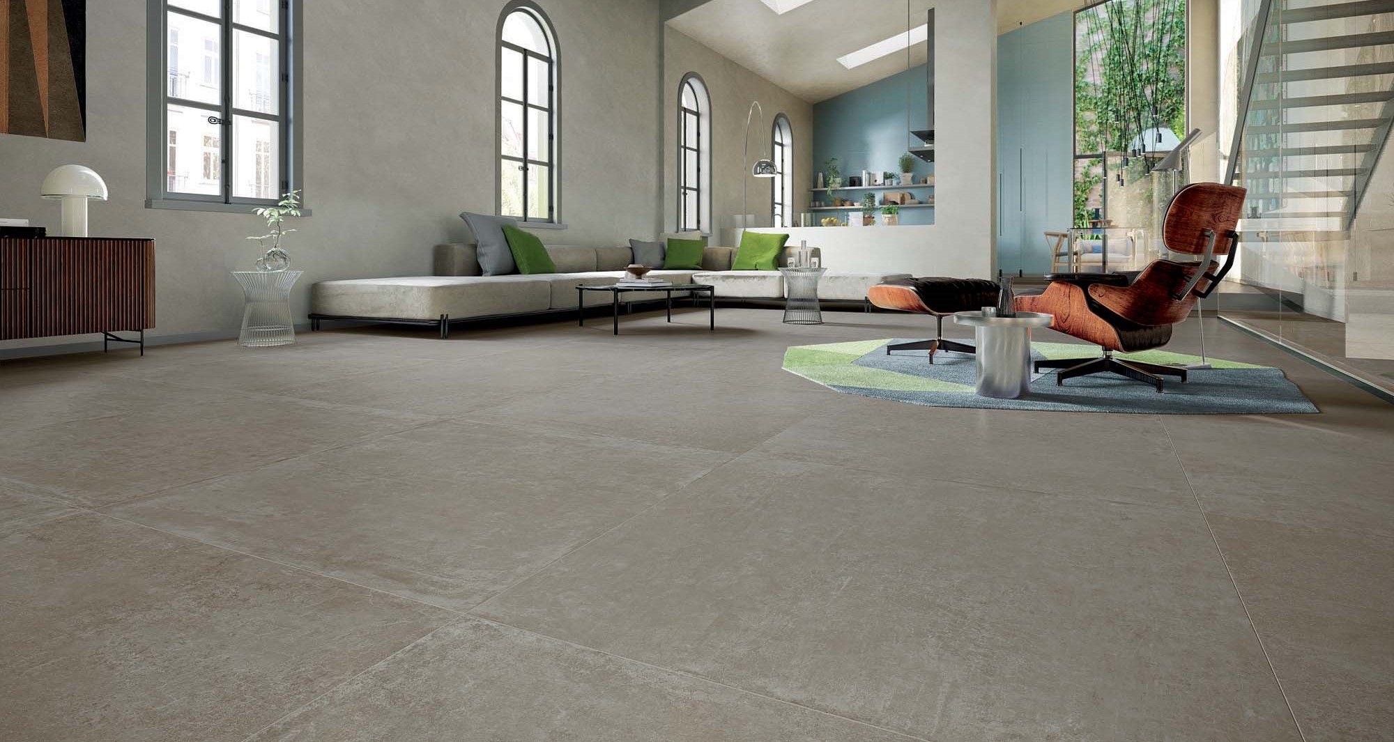 salon carrelage grand format