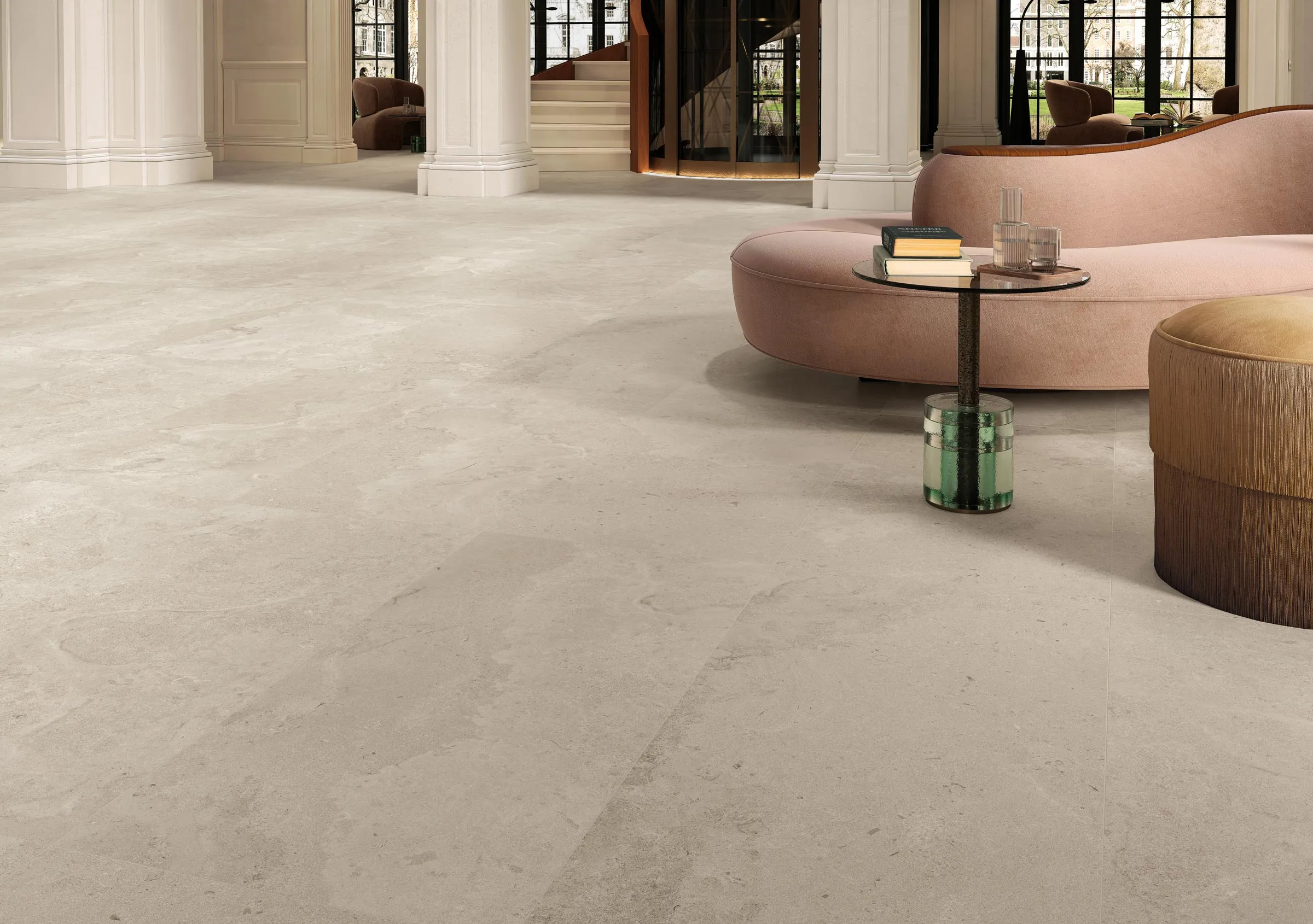 salon carrelage grand format